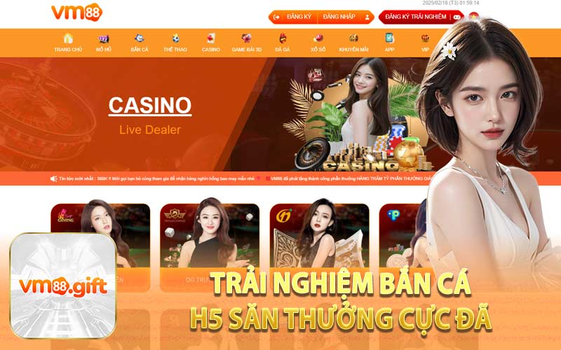 Trải Nghiệm Bắn Cá H5 Săn Thưởng Cực Đã